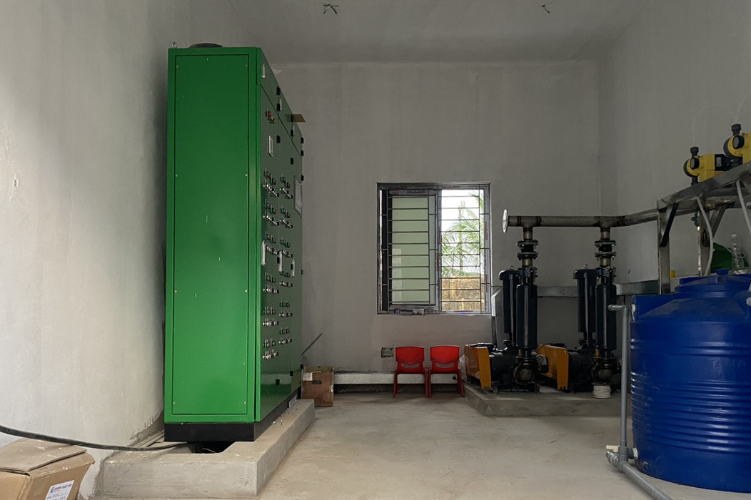  Tủ Điện Hệ Thống Xử Lý Nước Thải Sinh Hoạt 120m3/ Ngày.Đêm