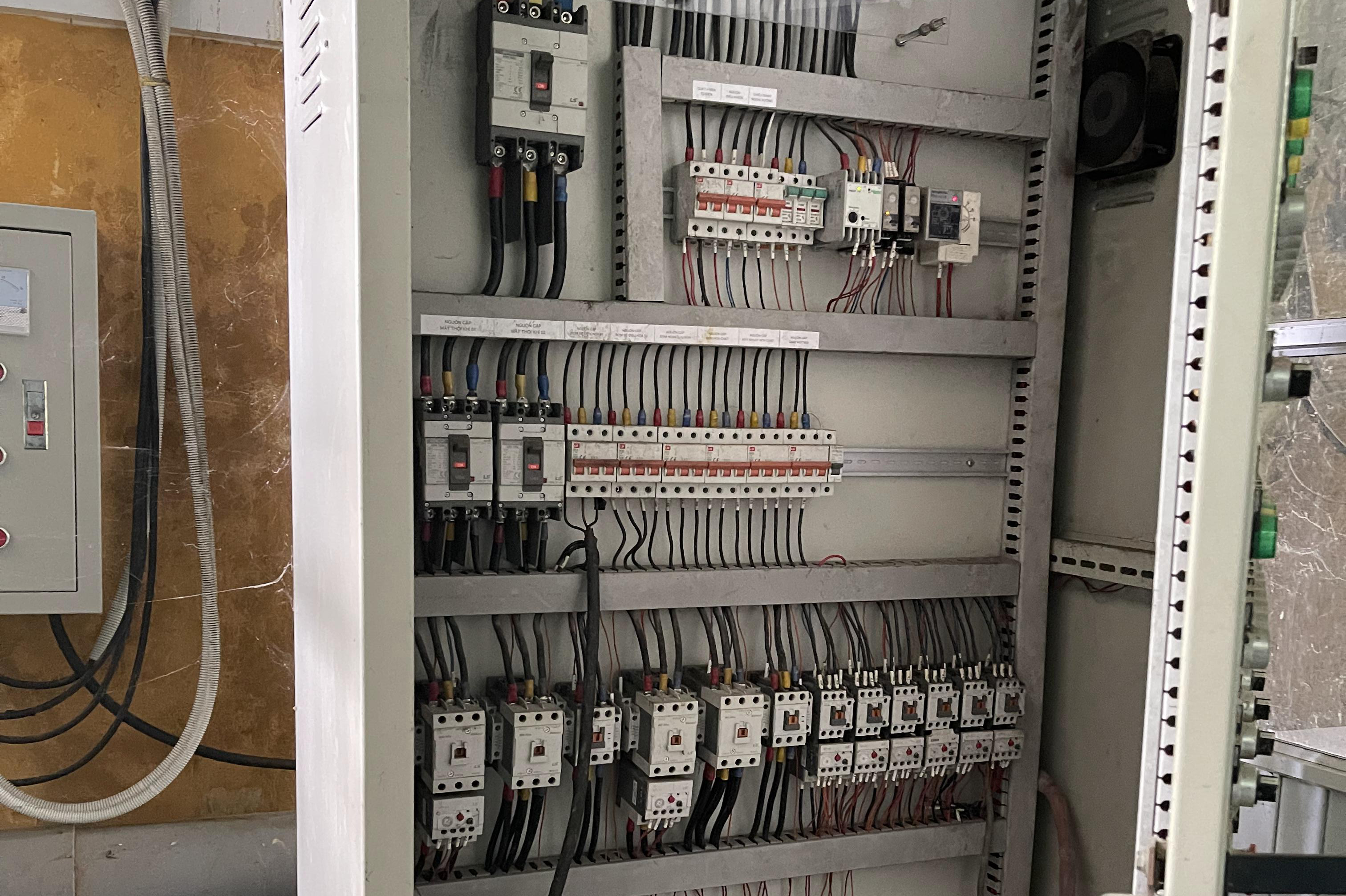  Tủ Điện Hệ Thống Xử Lý Nước Thải Nhà Máy Xử Lý Rác