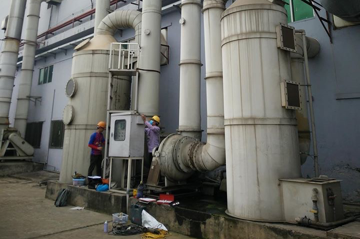  Cải Tạo Hệ Thống Khí Thải Nhà Máy Sản Xuất Pin Năng Lượng Mặt Trời