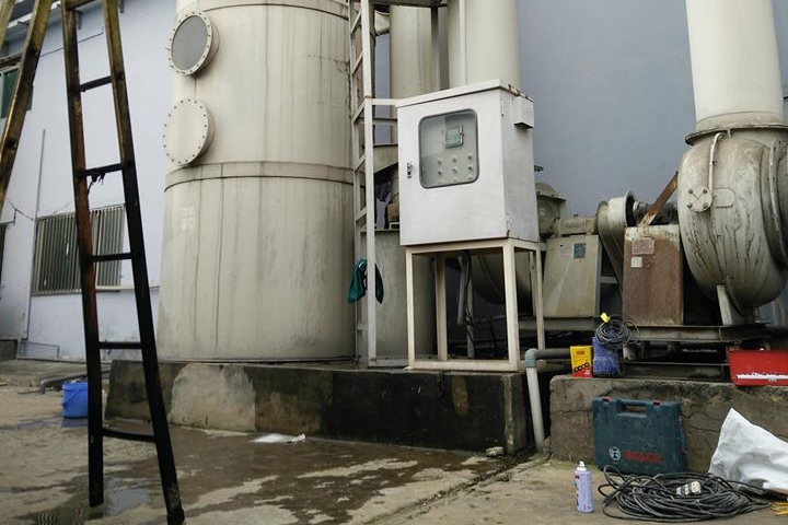  Cải Tạo Hệ Thống Khí Thải Nhà Máy Sản Xuất Pin Năng Lượng Mặt Trời