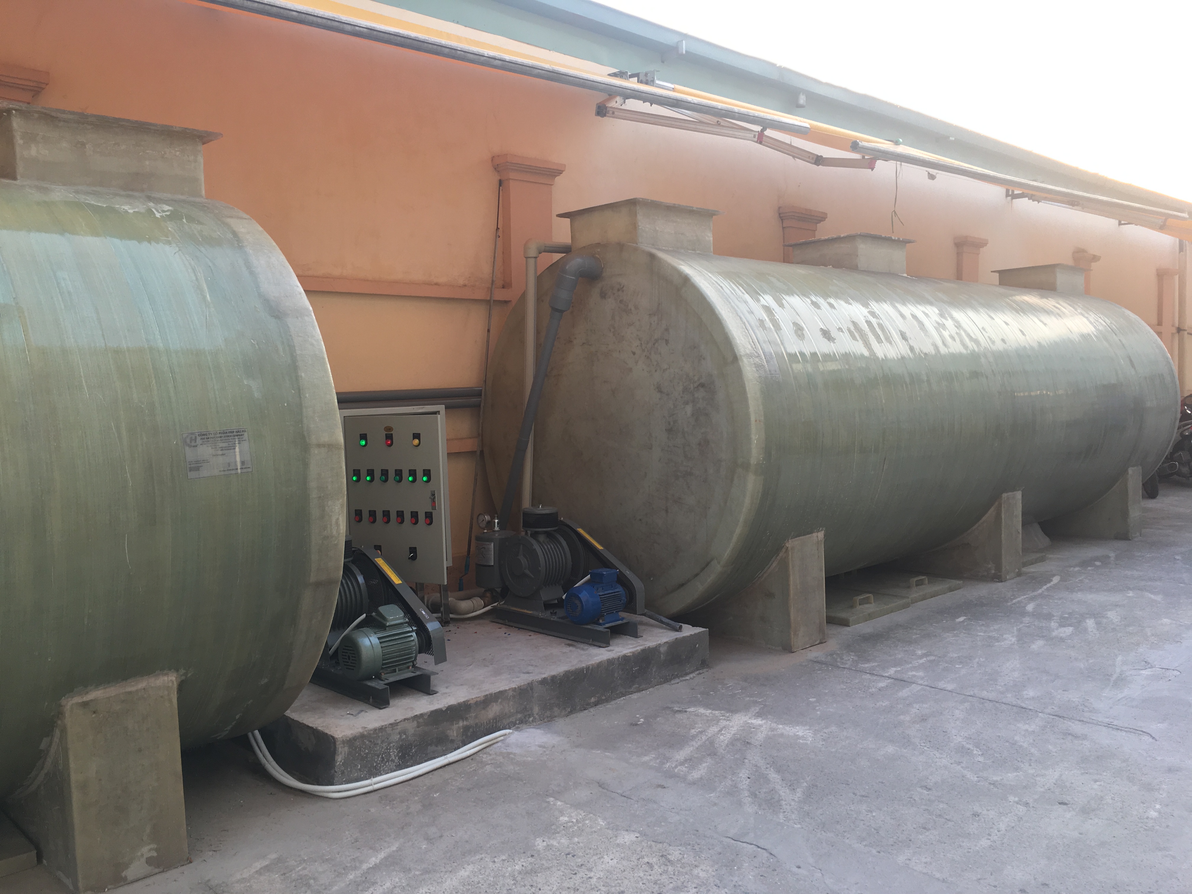  Bồn Composite Hệ Thống Nước Thải Nhà Máy Sản Xuất Bánh Kẹo