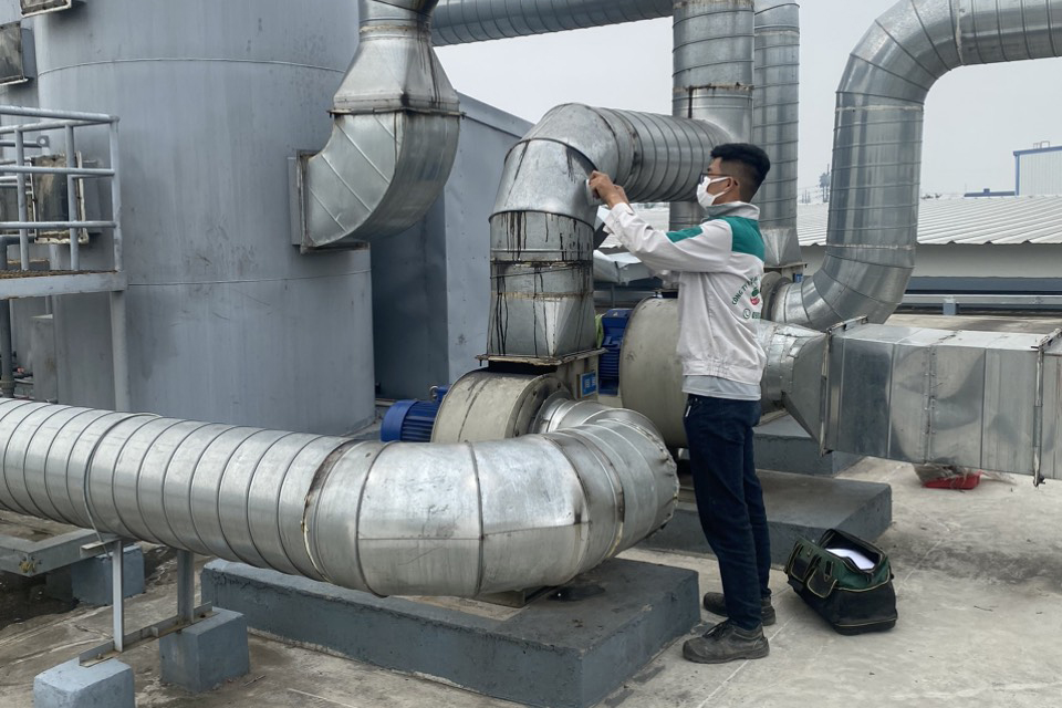 Cải tạo, bảo trì bảo dưỡng hệ thống xử lý khí thải