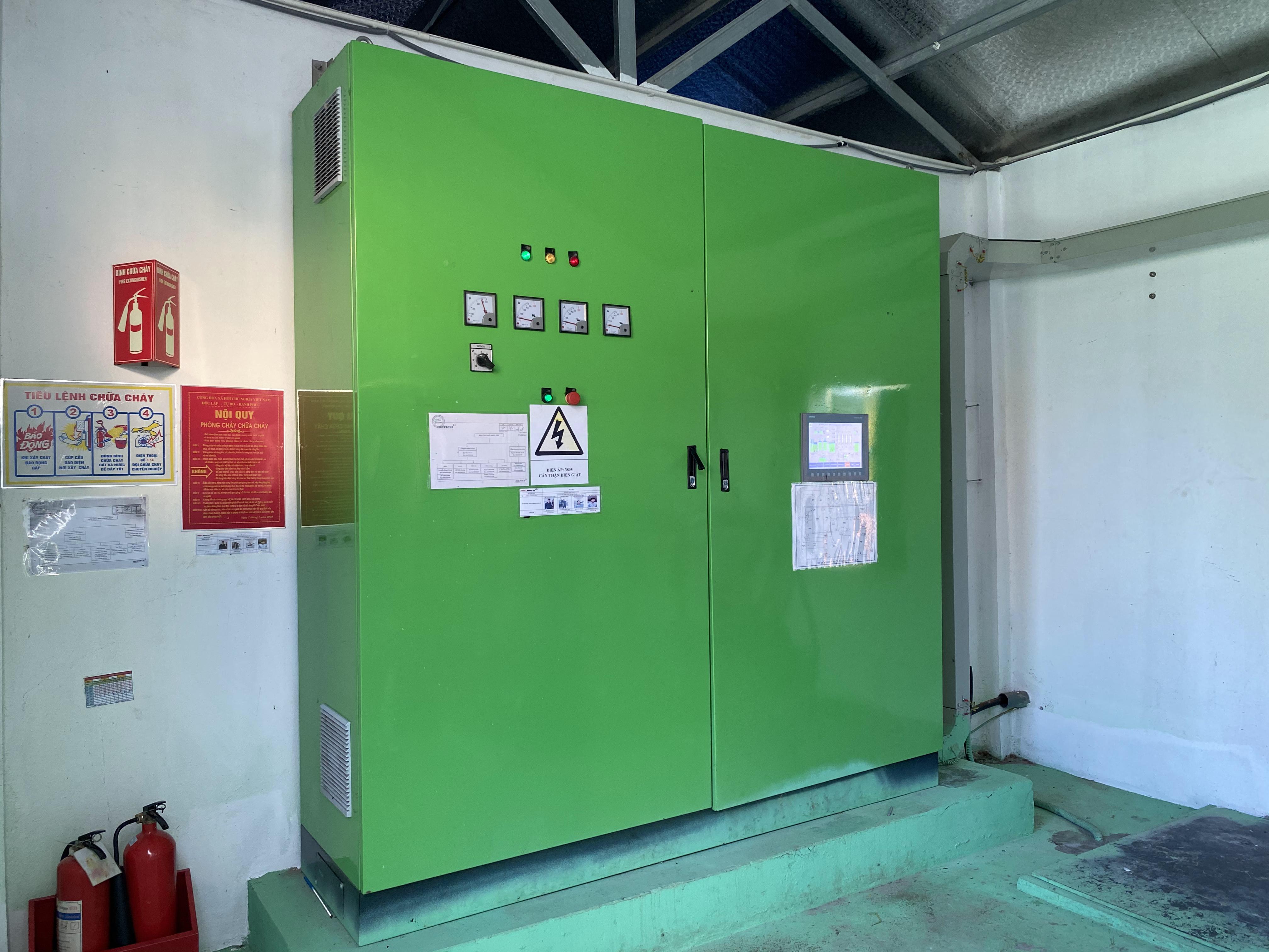  Tủ Điện Hệ Thống Xử Lý Nước Thải Tái Sử Dụng Làm Nước Sinh Hoạt