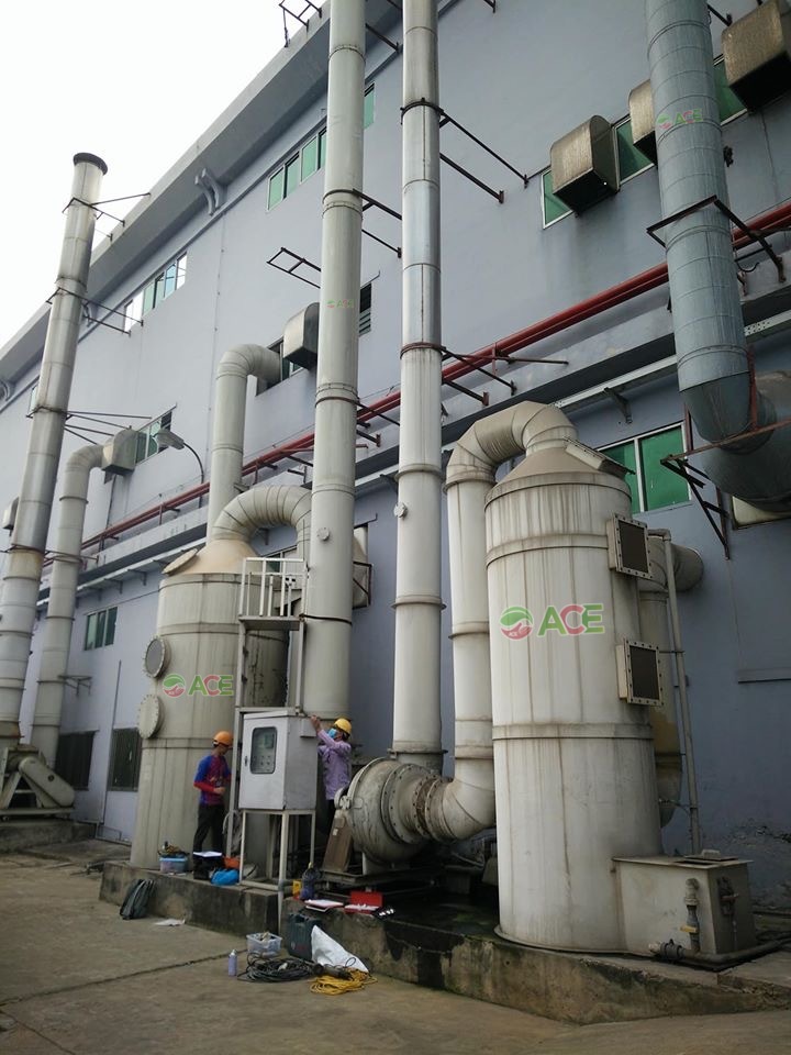  Xử lý bụi bằng túi vải rung rũ khí nén