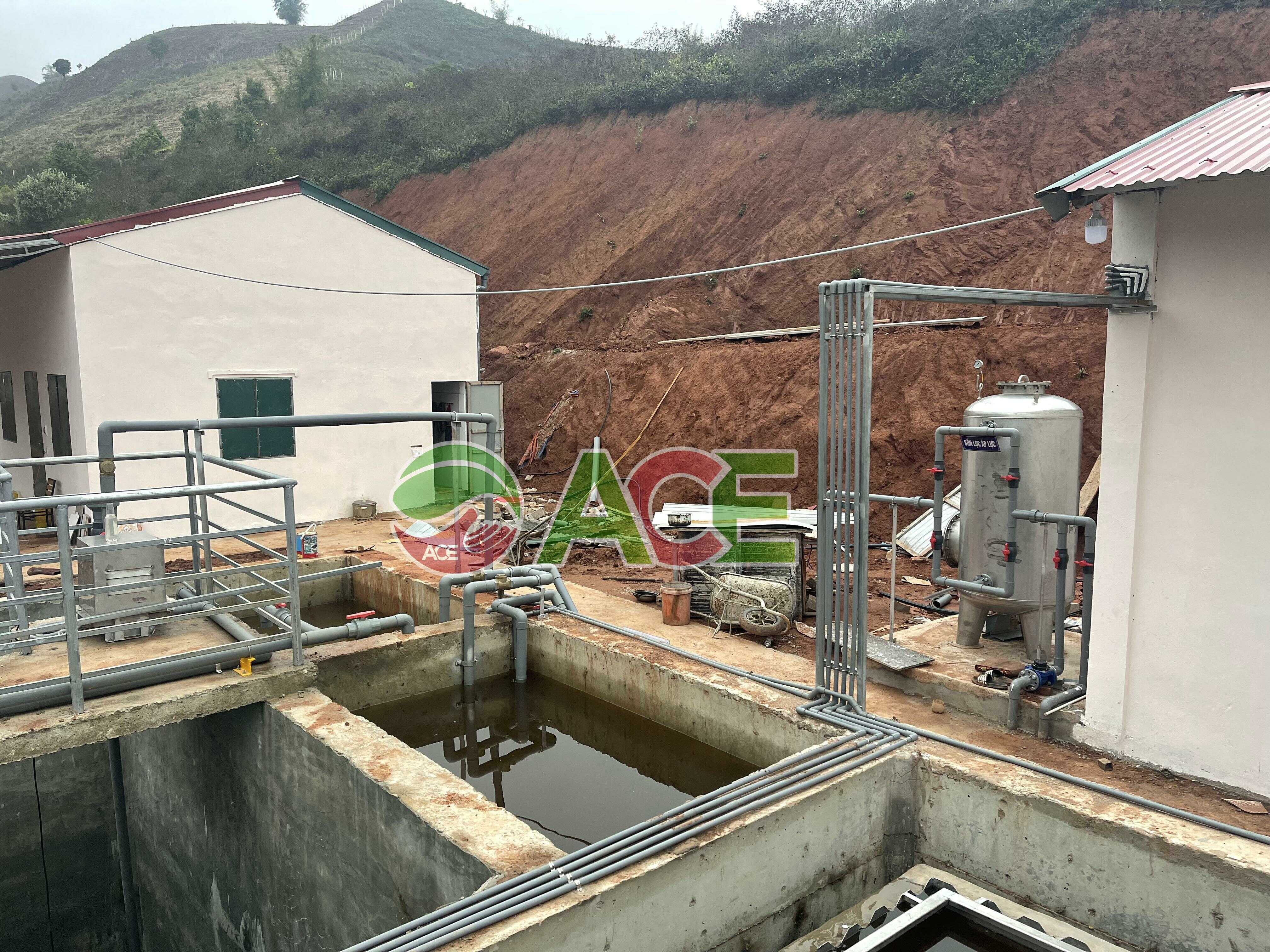  Xử lý nước thải chăng nuôi công suất 300 M3/Ngày