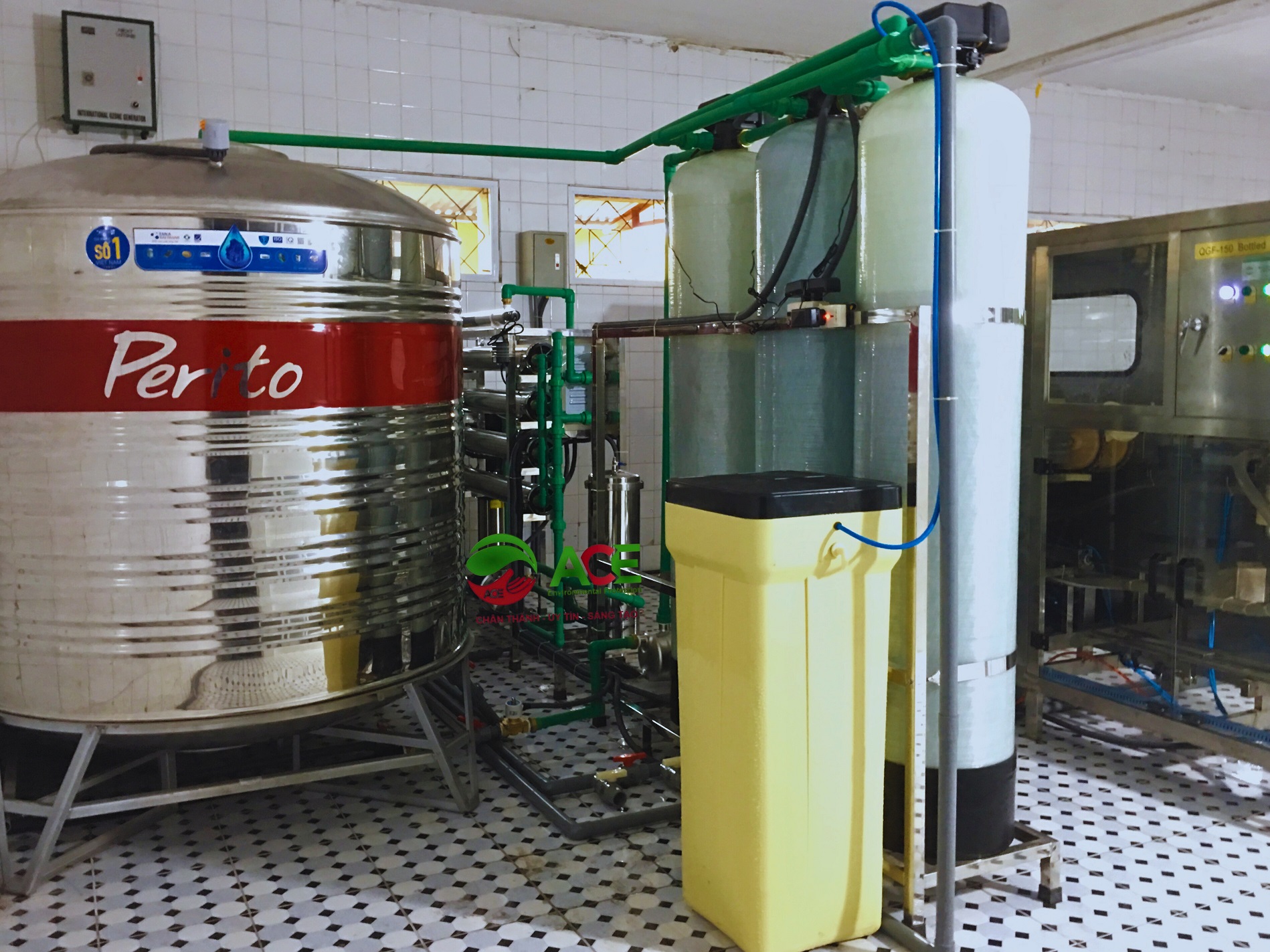 Quy trình xử lý nước khoáng bằng RO