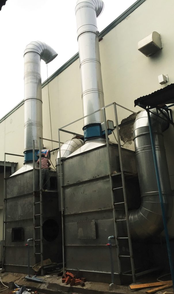  Dự án xử lý khí thải tại nhà máy sơn