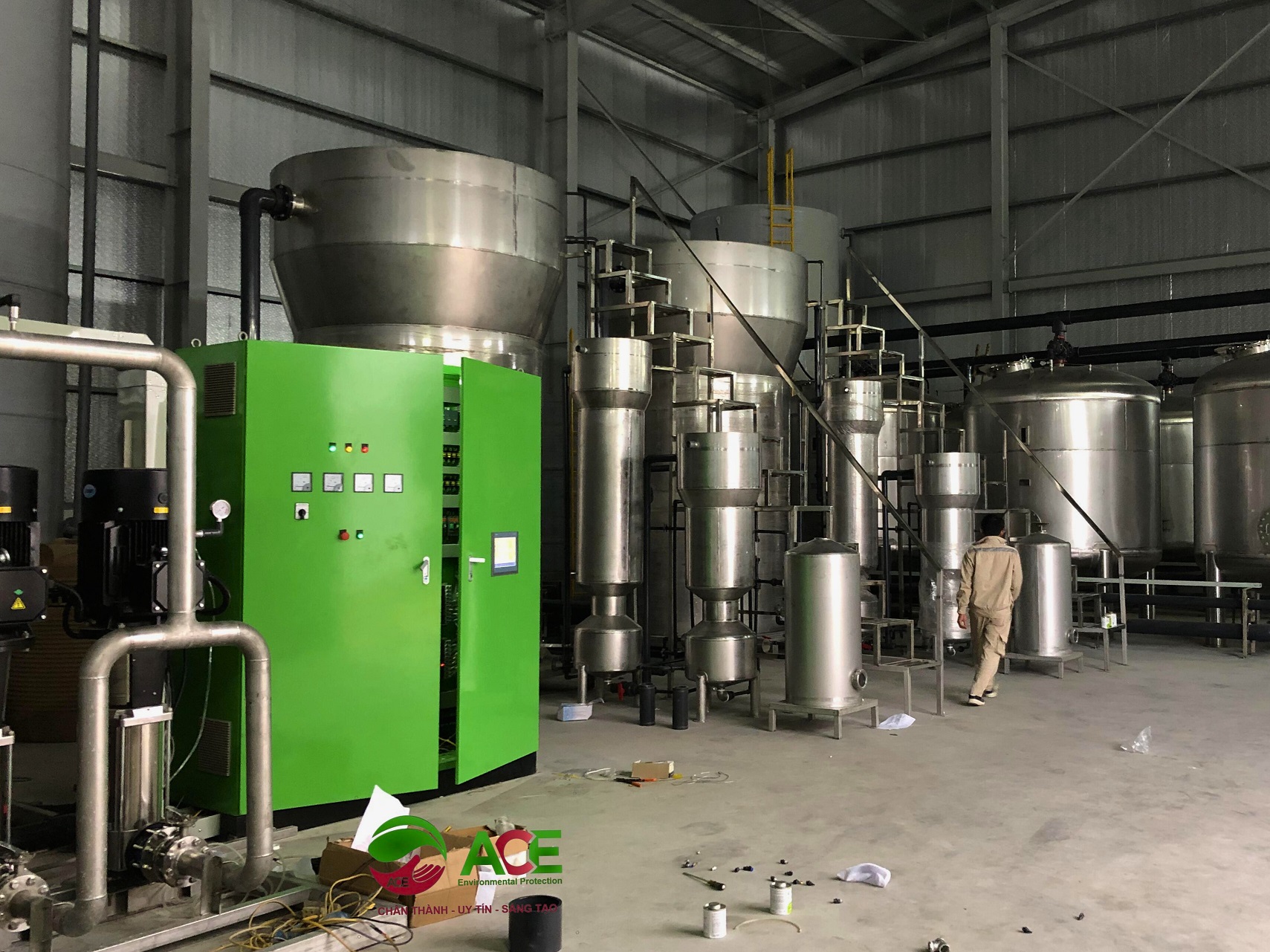 Tại sao giặt là công nghiệp cần hệ thống lọc RO?
