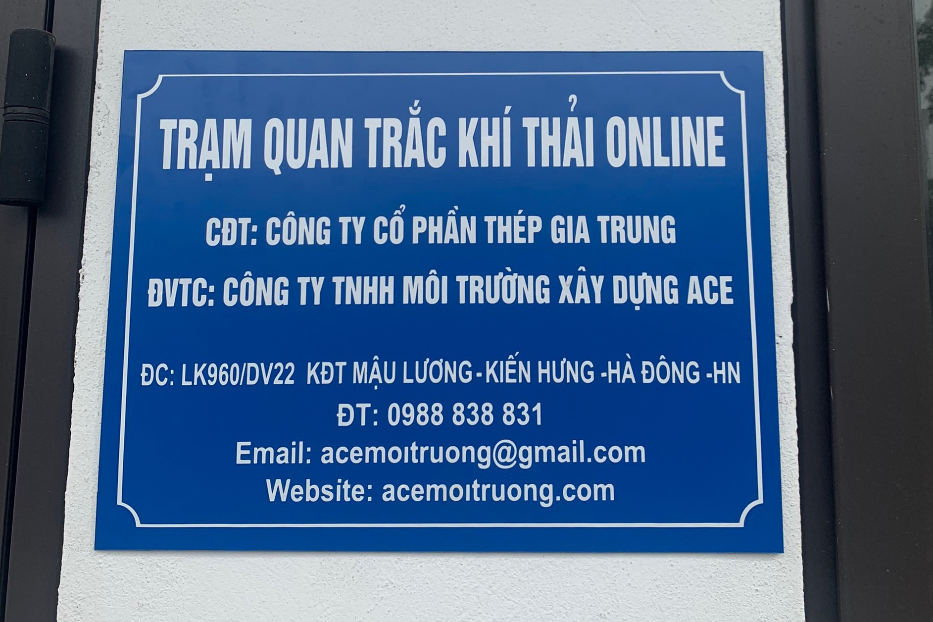 Hệ thống quan trắc online