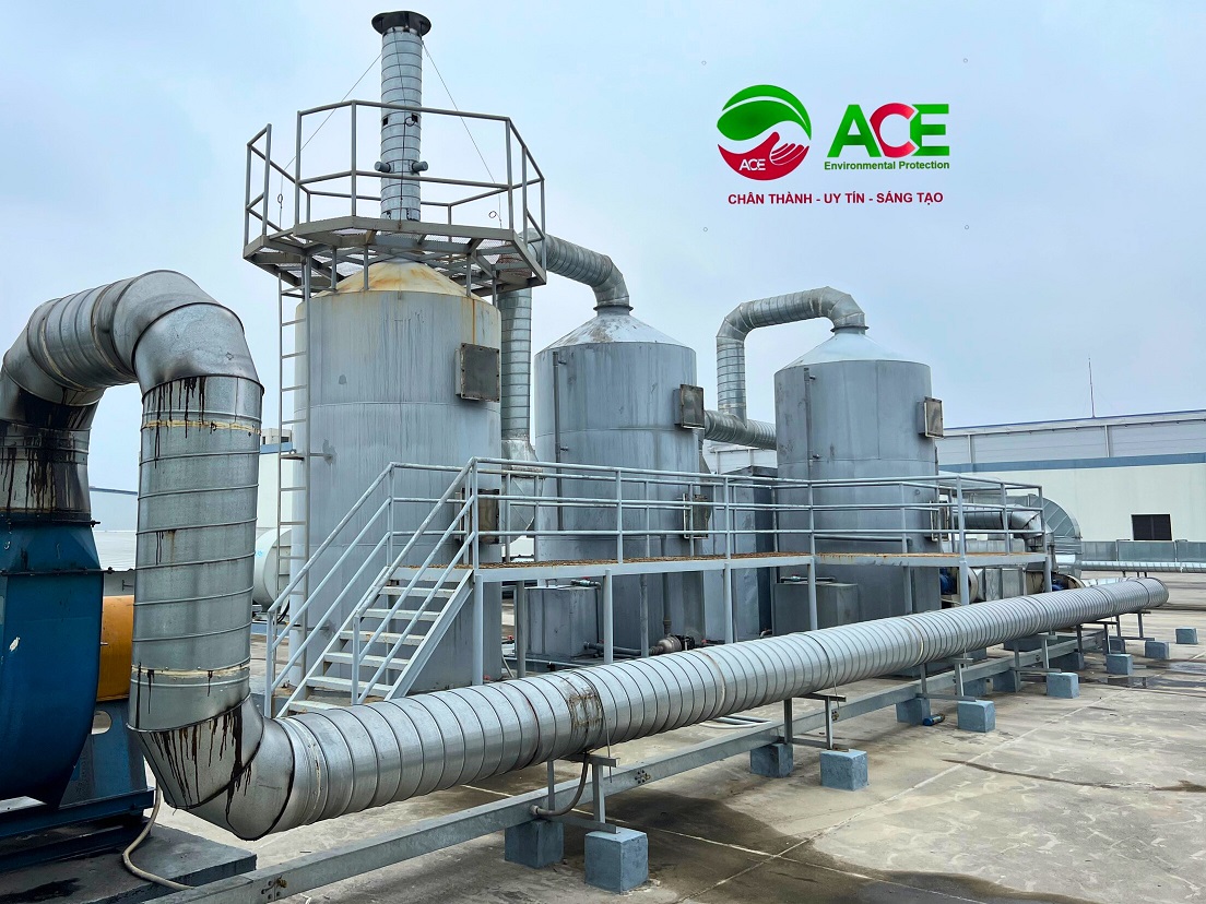 Các phương pháp phổ biến trong xử lý khí thải
